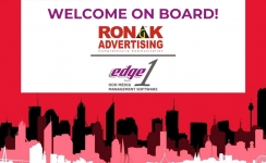 Ronak Advertising onboards Edge1 Outdoor Advertising Software