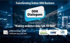 ‘OOH Dialogues’ on ‘Making audience data talk for OOH’ today