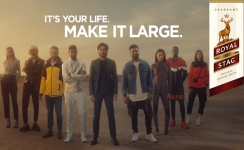 Seagram's Royal Stag Launches a New Campaign With Global Icons