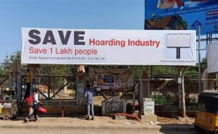 Hyderabad media owners take their protest to the OOH space