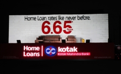 Kotak Mahindra Bank promotes loan offer with scale & style