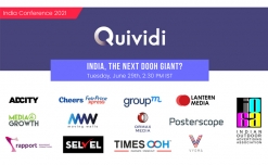 Quividi Conference on “India, the next DOOH giant?” on June 29