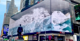 SILVERCAST to cast 1st 3D Digital Media Art WHALE at Times Square