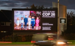 Public, charity messages highlight a decade of action during the COP26 climate conference