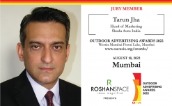 Skoda Auto India Marketing Head Tarun Jha part of Outdoor Advertising Awards 2022 Jury