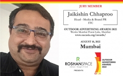 Jaikishin Chhaproo, Head - Media & Brand PR, ITC joins OAA 2022 Jury