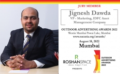 Jignesh Dawda, VP - Marketing, IDFC Asset Management Company, joins OAA 2022 Jury