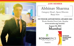 OAA Jury expands - Bajaj Auto’s Abhinav Sharma joins the lineup