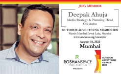 Deepak Ahuja, Media Strategy and Planning Head at Olx Autos, joins the Jury panel for OAA 2022