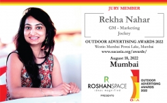 Rekha Nahar, GM - Marketing, Jockey, part of OAA 2022 Jury panel
