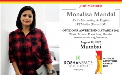 Monalisa Mandal, AVP - Marketing & Digital, HT Media (Fever FM),  joins OAA 2022 Jury
