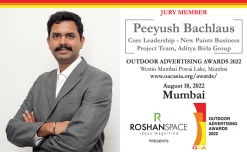 Peeyush Bachlaus, Core Leadership - New Paints Business Project Team, Aditya Birla Group, joins OAA 2022 Jury