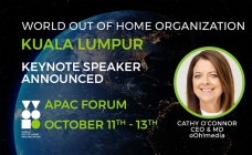 oOh!media CEO Cathy O'Connor keynote speaker at WOO's APAC Forum