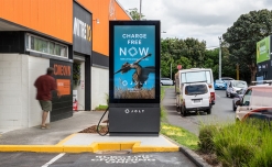 JOLT unveils first of several free, fast EV charging units planned across New Zealand