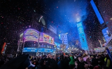 Times Square welcomes 2023 in spectacular ways