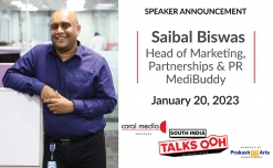 Saibal Biswas, Head of Marketing, Partnerships & PR, MediBuddy to address South India Talks OOH conference