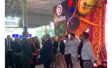 European LED screen maker Alfalite welcomes Spain’s King Felipe VI at its company stand at ISE 2023