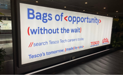 Tesco highlights ‘bags of opportunity’ at airport baggage conveyor belt