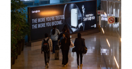 ‘Tested like Samsonite’ delivering a high decibel impact at T2, Mumbai Airport