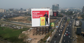 Wonder Cement reinforces brand presence in Mumbai with campaign display on Roshanspace’s Bandra Focal