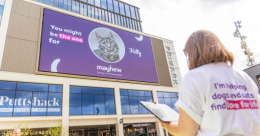 Mayhew takes Love for Life campaign to Westfield London