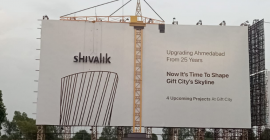Shivalik Group announces new projects with innovative billboard