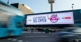 Rapport unveils DOOH campaign across the UK for US Open