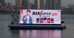 The Brand Sigma amplifies Manforce Condoms’ Consent Education campaign on floating billboard in Mumbai