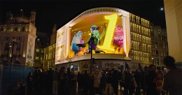 The Crown Estate lights up London’s West End with delightful Christmas pigeons OOH spot