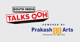 Prakash Arts takes up Powered By Sponsorship of 2nd South India Talks OOH conference to be held in Chennai on Feb 2