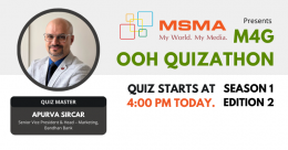 2nd M4G OOH Quizathon live on Media4Growth at 4PM today