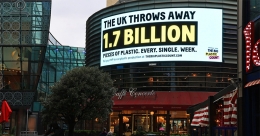Everyday Plastic and Greenpeace UK unveil nationwide OOH campaign tackling UK plastic consumption