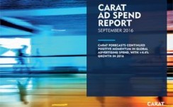 Carat's Ad Spend Report maintains +3.5% YoY growth for OOH in 2016 globally