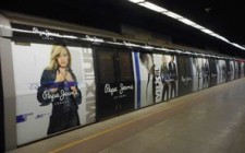 Varied brands adorn metro wraps