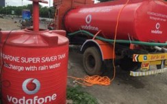 Vodafone conserves rainwater through billboards