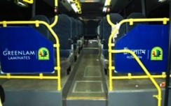 Greenlam Laminates boards Volvo buses in Kolkata