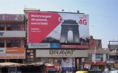 Vodafone's high decibel 4G brand activation in Delhi and Mumbai