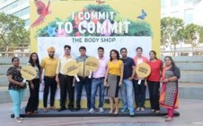 The Body Shop engages with  customers at Cyber Hub, Gurgaon