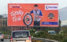 Streettalk executes TVS Tyre's celeb OOH campaign