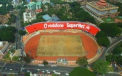 Jaycee Ads crafts Vodafone's mega stadium gallery branding in Thiruvananthapuram 