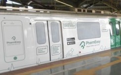 PharmEasy rides Mumbai Metro tagging social media