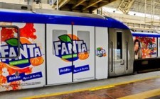 Fanta leaves an orange splash on Chennai Metro