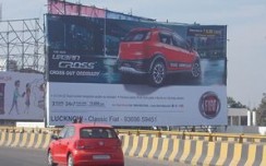 Fiat's Urban Cross slips into cruise mode on OOH tracks