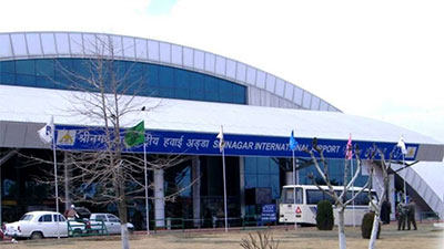 Srinagar airport 