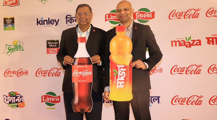 (L - R ) T. Krishnakumar, President, Coca-Cola India and South West Asia and Ishteyaque Amjad, VP, PACS, Coca-Cola India and South West Asia