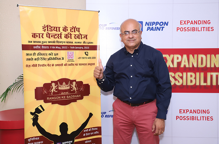 Sharad Malhotra, President - Automotive Refinishes and Wood Coatings, Nippon Paint India