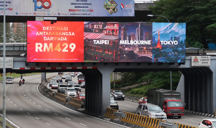 AirAsia OOH campaign