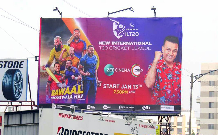ILT20 cricket OOH campaign, Pune