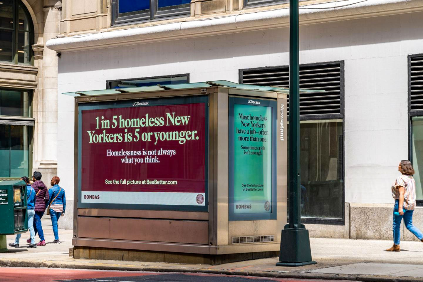 Bombas Campaign on homelessness in New York
