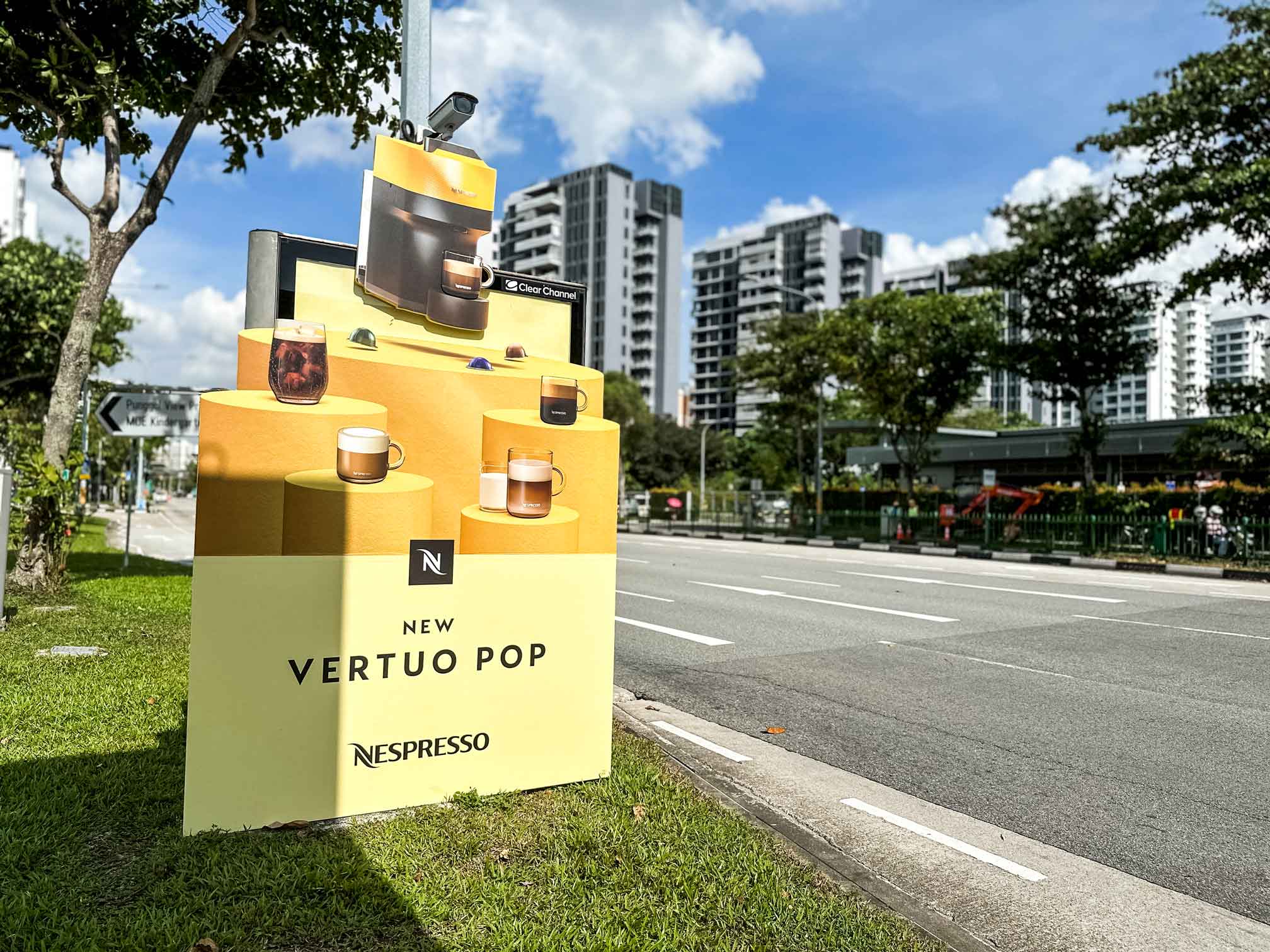 Nespresso New Vertuo pop creative coffee experience